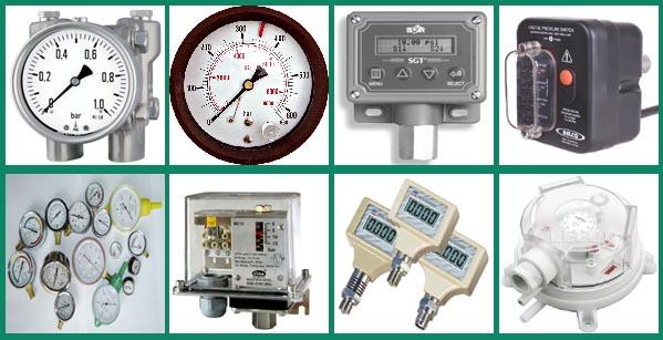 Pressure Guages & Pressure Switches